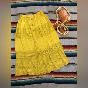 Nano Nation AK Outfitters Lime Green Skirt